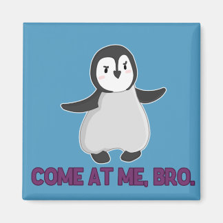 Venez chez moi, aimant Bro Penguin