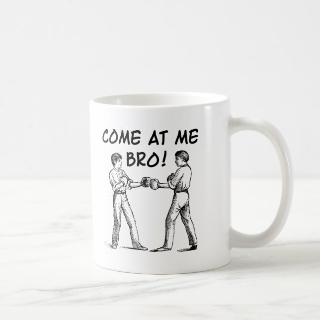 Venez Chez Moi Bro Funny Mug (Droite)