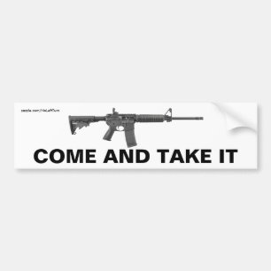 Venez Et Prenez Le Bumper Sticker