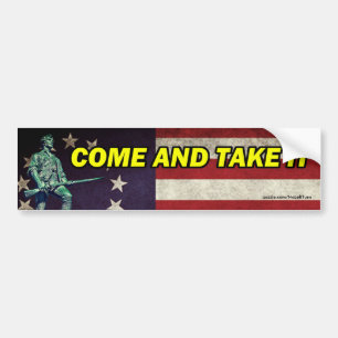 Venez Et Prenez Le Bumper Sticker