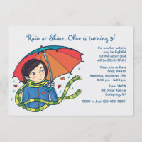 Venez Pleurer Ou Briller Invitation