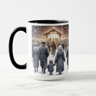 Venez Tous Votre Fidèle Mug De Café De Noël