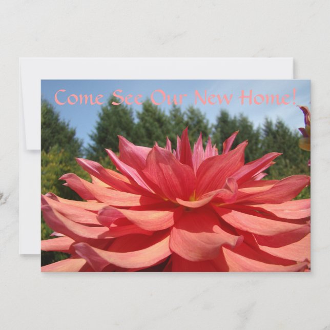 Venez Voir Notre Nouveau Accueil Invitations Perso (Devant)