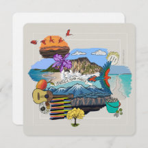 Venezuela ✨ carte de voeux de la terre magique