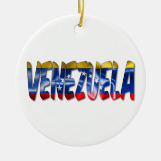 Venezuela Drapeau Textes Ornement de Noël