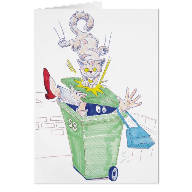 Vengeance du chat de poubelle de wheelie ! (Devant)