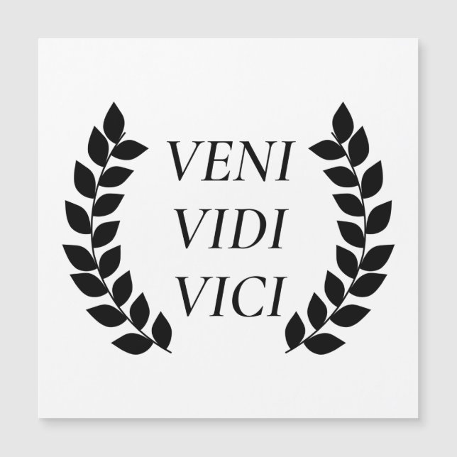 Veni Vidi Vici (Devant)
