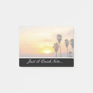 Venice Beach California Sunset Post-it Notes