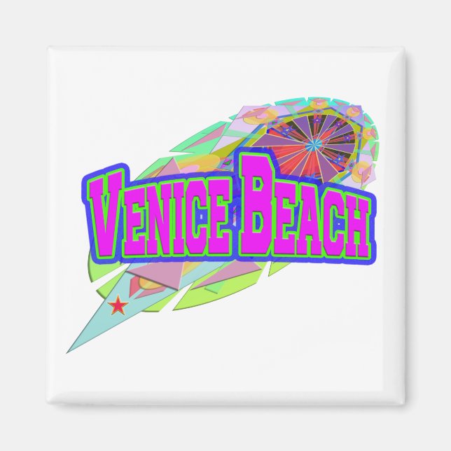"Venice Beach" Future Magnet (Devant)