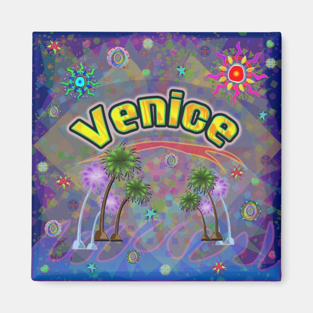 Venice Beach Noble Voyage Magnet (Devant)