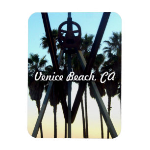 Venice Beach Sky California Souvenir Magnet photo