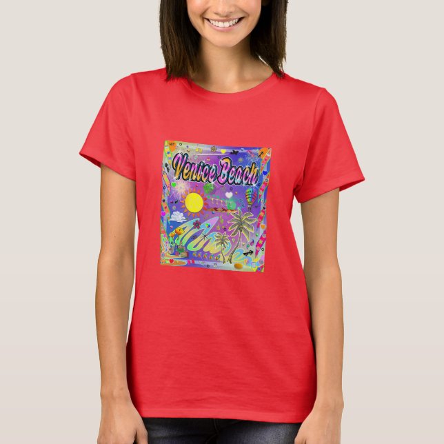Venice Beach Timeless Melody T-Shirt (Devant)