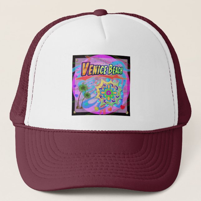 Venice Beach Vrai Casquette de progrès (Devant)