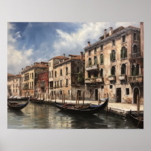 Venice Italie Paysage Art Imprimer Poster