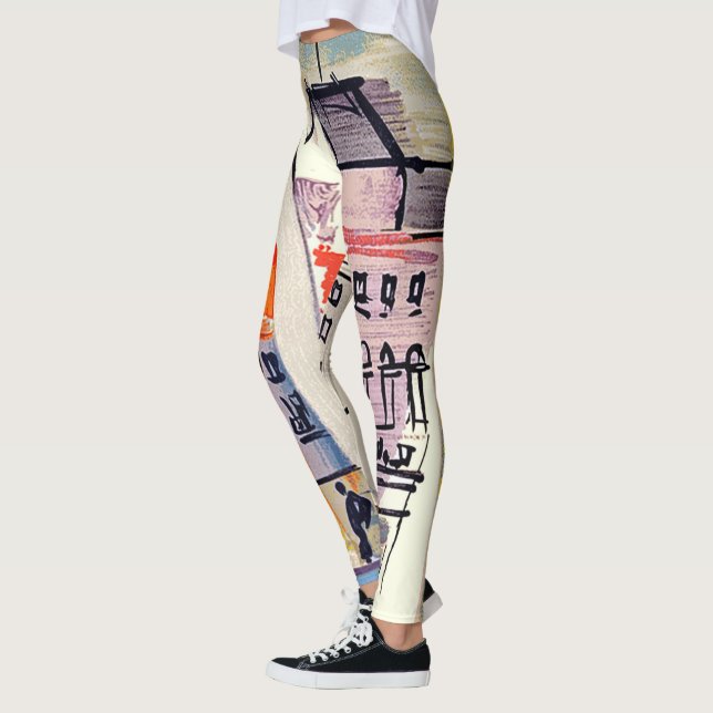 Venice Raoul Dufy Leggings (Gauche)