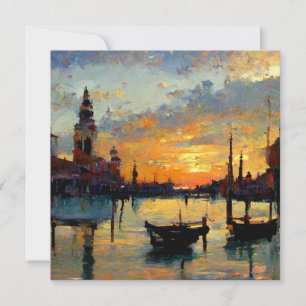 Venise au coucher du soleil