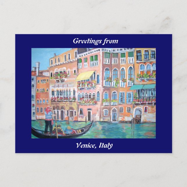 Venise - Carte postale Italie (Devant)