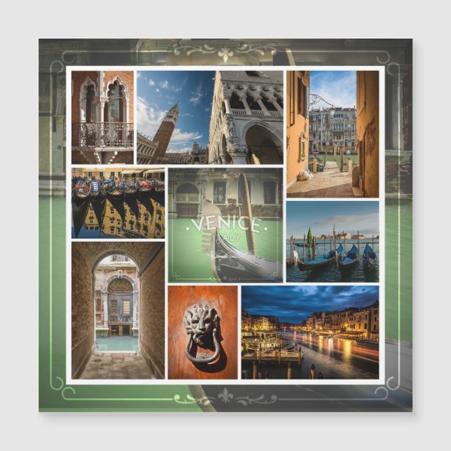 Venise, Italie, carte postale Europe (Devant)