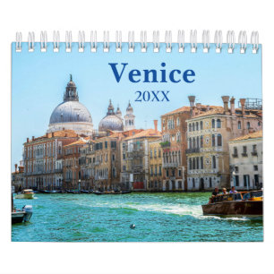 Venise Italie Europe Calendrier mural esthétique