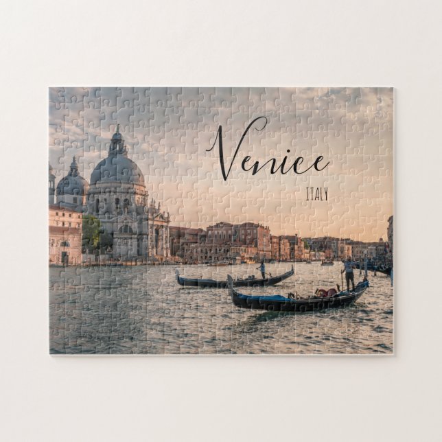 Venise Italie Puzzle Gondole   (Horizontal)