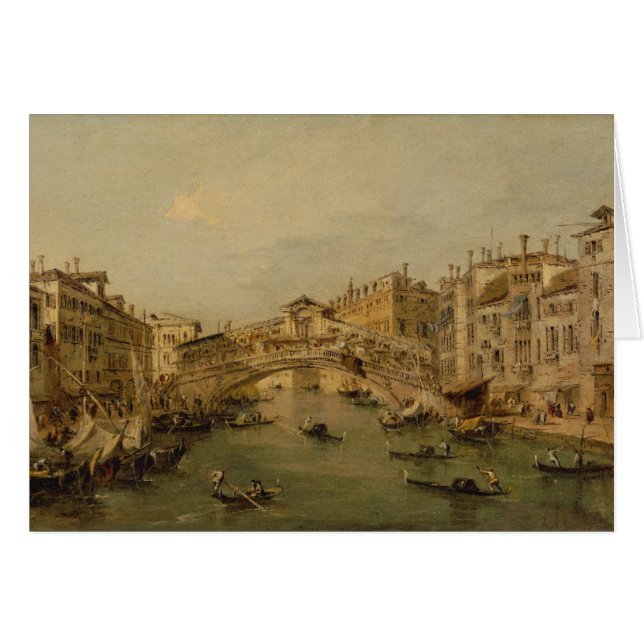 Venise le Rialto (Devant horizontal)