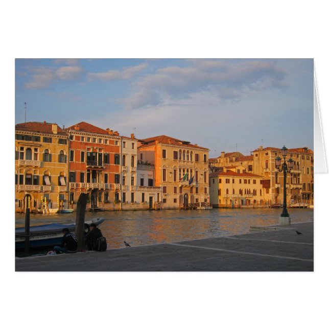 Venise - Palazzos sur le Grand Canal (Devant horizontal)