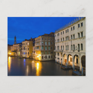 Venise pendant le crépuscule Carte postale