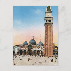 Venise, Réplique Carte Postale Vintage 1910