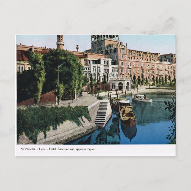 Venise, Réplique Carte Postale Vintage 1910 (Devant)