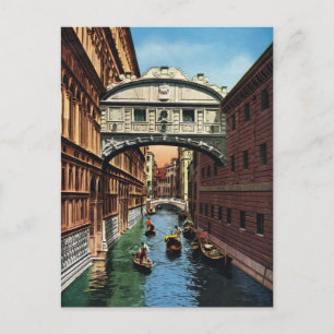 Venise, Réplique Carte Postale Vintage 1910