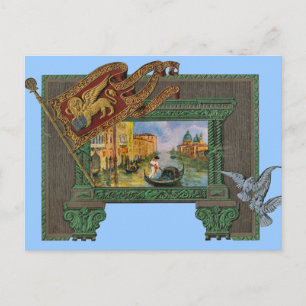 Venise, Réplique Carte Postale Vintage 1910