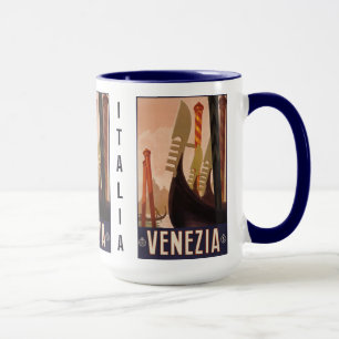 Venise vintage (Venise) Italie tasses personnalisé