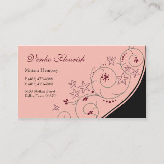Venko Flourish Carte de visite