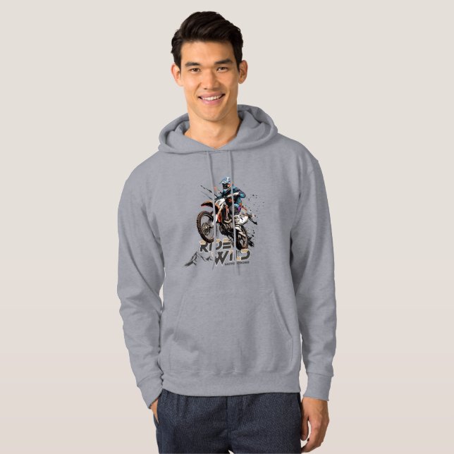 Vent | sweat - shirt à capuche masculin (couleur c (Devant entier)