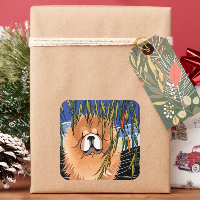 VENT WILLOW - autocollants de la Chow (vacances)