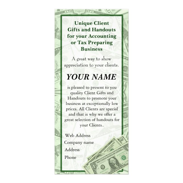 VENTE à l'impôt ou aux cartes de brochure (Devant)