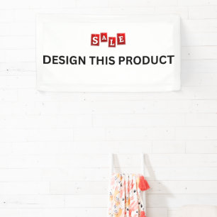 VENTE ! Bannière - 1.6'x3' - Intérieur - Personnal