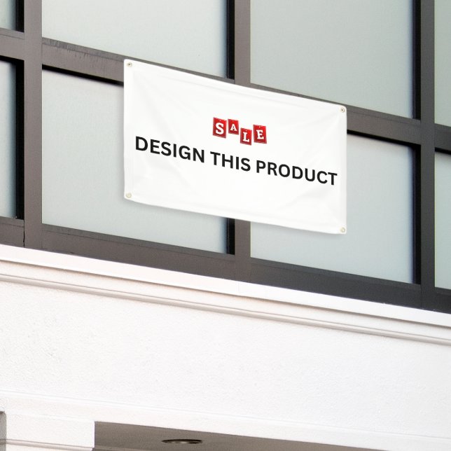 VENTE ! Bannière - 2,5'x4' - Extérieur avec granul (Bâtiment extérieur)