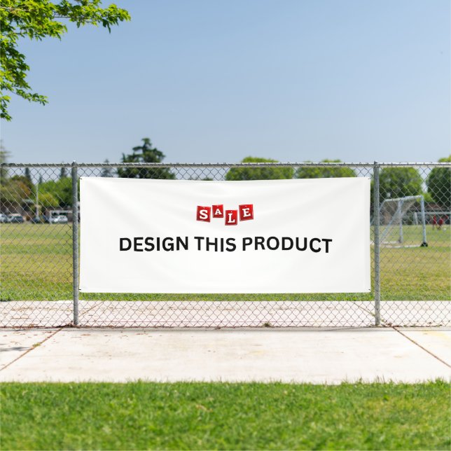 VENTE ! Bannière - 4'x10' - Extérieur - Personnali (Insitu)