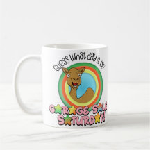 Vente de garage samedi Mug
