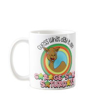 Vente de garage samedi Mug