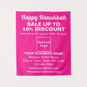 Vente de Hanoucca Entreprise sur Tapisserie Rose