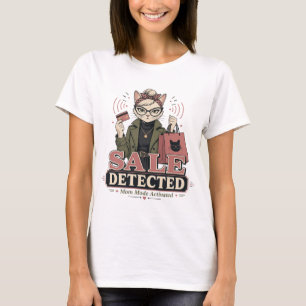 Vente Détectée Mode Maman Activé T-shirt de Chat D