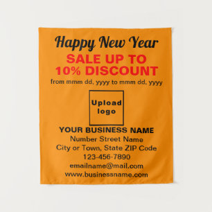 Vente du Nouvel An sur la Tapisserie orange