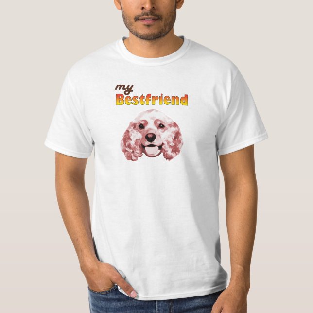 Vente en gros de T-shirt de chien (Devant)