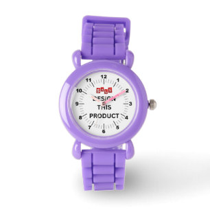 VENTE ! Montre pour enfants - Personnalisé - Viole