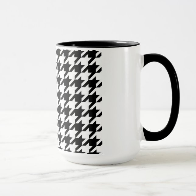 VENTE - TASSE DE CAFÉ DE PIED-DE-POULE (Droite)