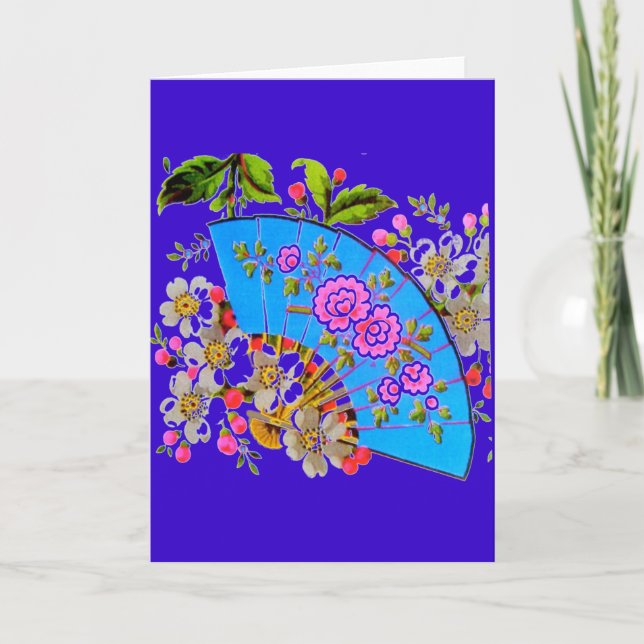 Ventilateur bleu chinois Produits Modèles (Devant)