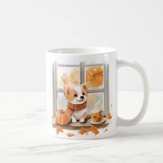 "Ventilateur de Fourrure" Mug (Droite)