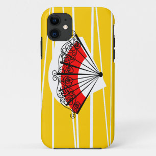 Ventilateur espagnol iPhone 5 coque horizontal